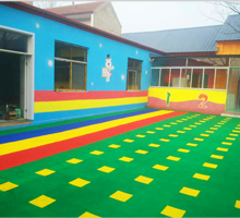 安阳市小海星幼儿园悬浮地板案例